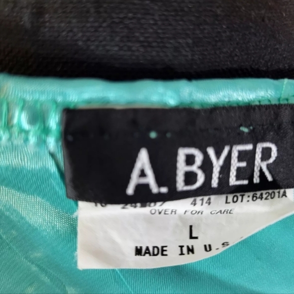 Vtg Women's A. Byer Front Knot Camisole Size Large, Y2K Retro - Picture 5 of 5